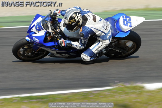 2008-05-11 Monza 1028 Supersport - Massimo Roccoli - Yamaha YZF-R6